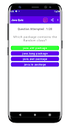 Java Quiz capture d'écran 1
