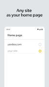 Yandex Start screenshot 1