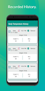 4 Schermata Body Temperature Thermometer