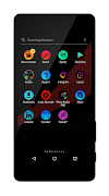 برنامه‌نما Black Red Premium Theme عکس از صفحه