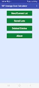 VIP AVERAGE COST CALCULATOR captura de pantalla 2