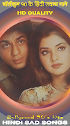 Bollywood 90's Hindi Sad Songs capture d'écran 7