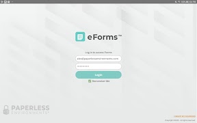 Paperless eForms captura de pantalla 5