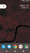 Minimal Maps - Themed Map Wall screenshot 2
