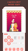برنامه‌نما Wedding Invitation Maker عکس از صفحه