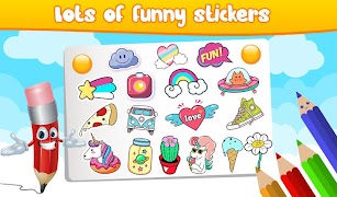 Unicorn Coloring Book - Drawing Book screenshot 3