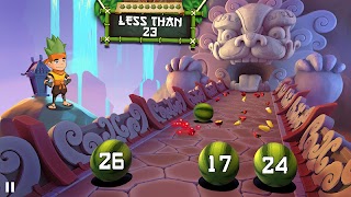 برنامهنما Fruit Ninja: Math Master عکس از صفحه