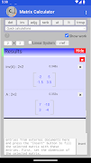 Matrix Calculator screenshot 1