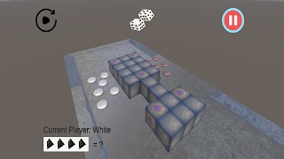 Backgammon Advanced 3D - Game اسکرین شاٹ 1
