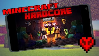 برنامه‌نما Hardcore mode in Minecraft عکس از صفحه