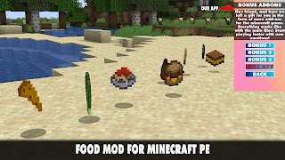 Food Mod for Minecraft PE স্ক্রিনশট 3