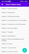Class 9 Maths Notes 포스터