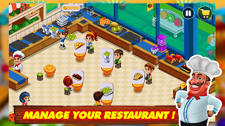 برنامه‌نما Fun Chef Restaurant Cooking عکس از صفحه