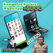 Kumpulan Stiker WA Lucu 截图 1