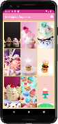 1 Schermata Wallpapers Cupcakes