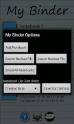 برنامه‌نما My Binder: Tabbed Notes عکس از صفحه