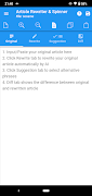 Article Rewriter and Spinner captura de pantalla 5