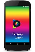 Techno Radio Plakat