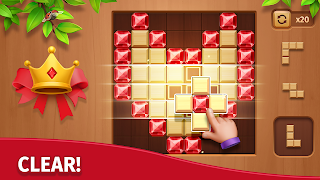 Cube Block - Woody Puzzle Game poster