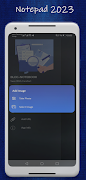 Notepad 2023 screenshot 2