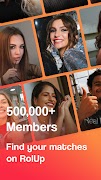 RolUp Dating App: Meet People Affiche