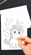 Comment Dessiner Une Licorne capture d'écran 5