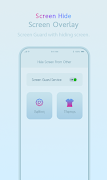 Hide Screen -overlay on screen screenshot 1