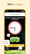 Kids Clock Learning ภาพหน้าจอ 2