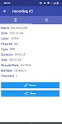 برنامه‌نما Audio Recorder عکس از صفحه