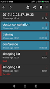برنامه‌نما Audio Recorder عکس از صفحه
