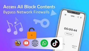 1 Schermata Turbo VPN - fast Proxy Master