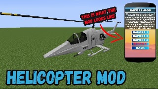 Helicopter Mod For Minecraft capture d'écran 2