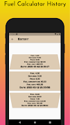 Simple Fuel Calculator imagem de tela 5