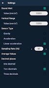 Accelerometer screenshot 4