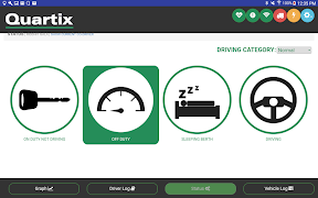 Electronic Logging by Quartix اسکرین شاٹ 1