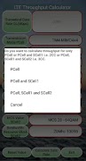 LTE-4G Throughput Calculator ภาพหน้าจอ 1