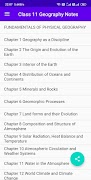 Class 11 Geography Notes الملصق