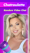 Roulette Video Chat: Random Vi Cartaz
