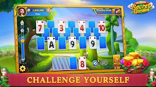 Solitaire-Secret Garden screenshot 1