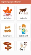 برنامه‌نما Sign Language for Beginners عکس از صفحه
