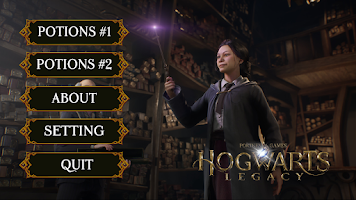Hogwarts legacy potions guide الملصق
