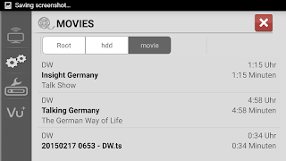 برنامه‌نما Vu+ PlayerHD for Android عکس از صفحه