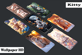 Kitty Wallpaper Ekran Görüntüsü 3