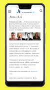 Professionals UK ảnh chụp màn hình 3