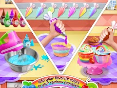 برنامه‌نما Rainbow Cake Bakery عکس از صفحه