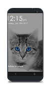 Cat Lock Screen स्क्रीनशॉट 1