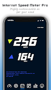 برنامه‌نما Internet Speed Meter Pro عکس از صفحه