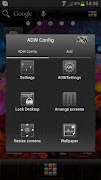 ADW Theme Samoled imagem de tela 2