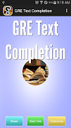 GRE Text Completion پوسٹر