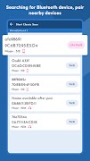 برنامه‌نما Bluetooth Pair and Scanner عکس از صفحه